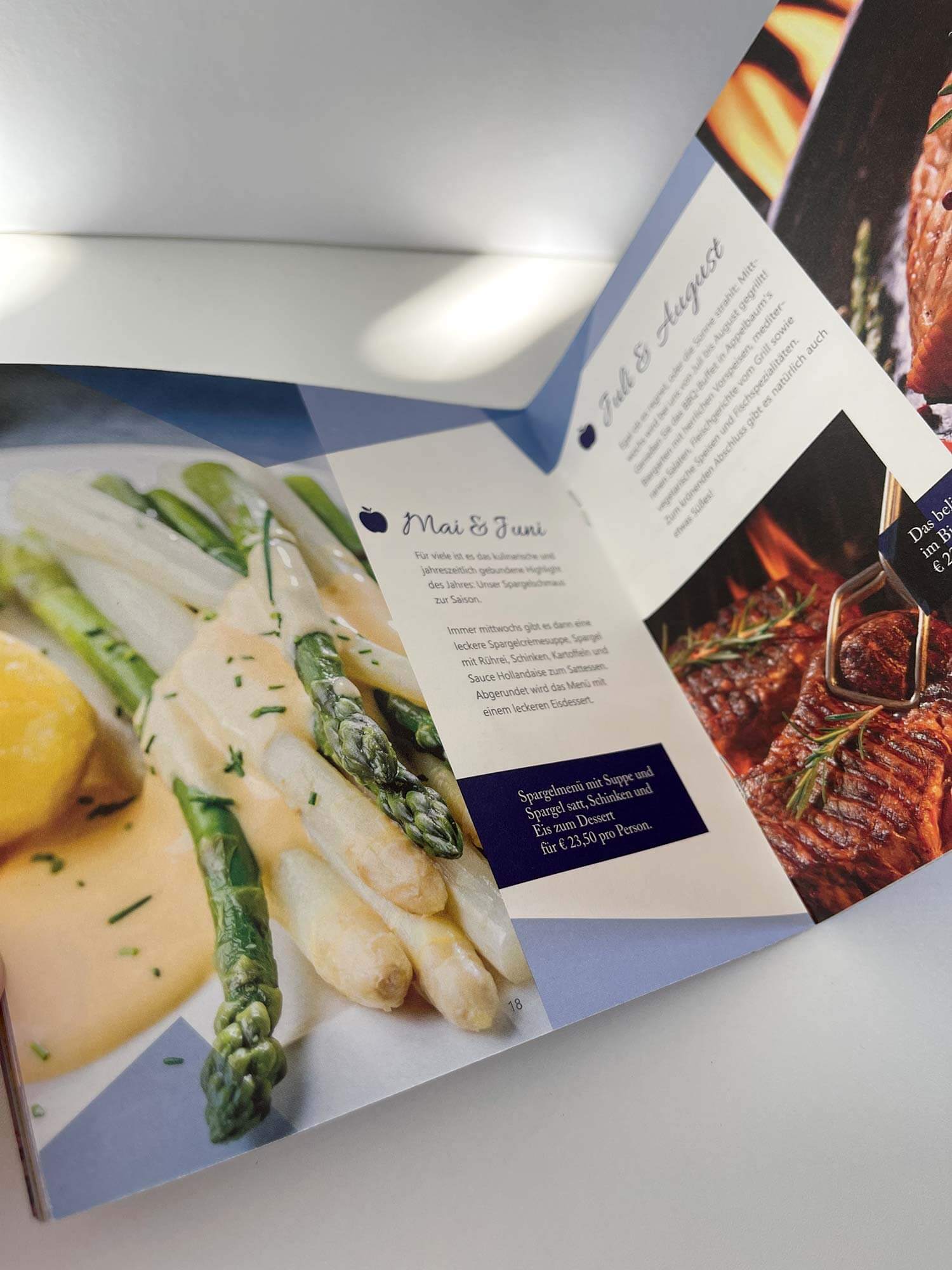 appelbaum_4 Hotel Restaurant Appelbaum Broschüre hochwertig Heimatgenuss