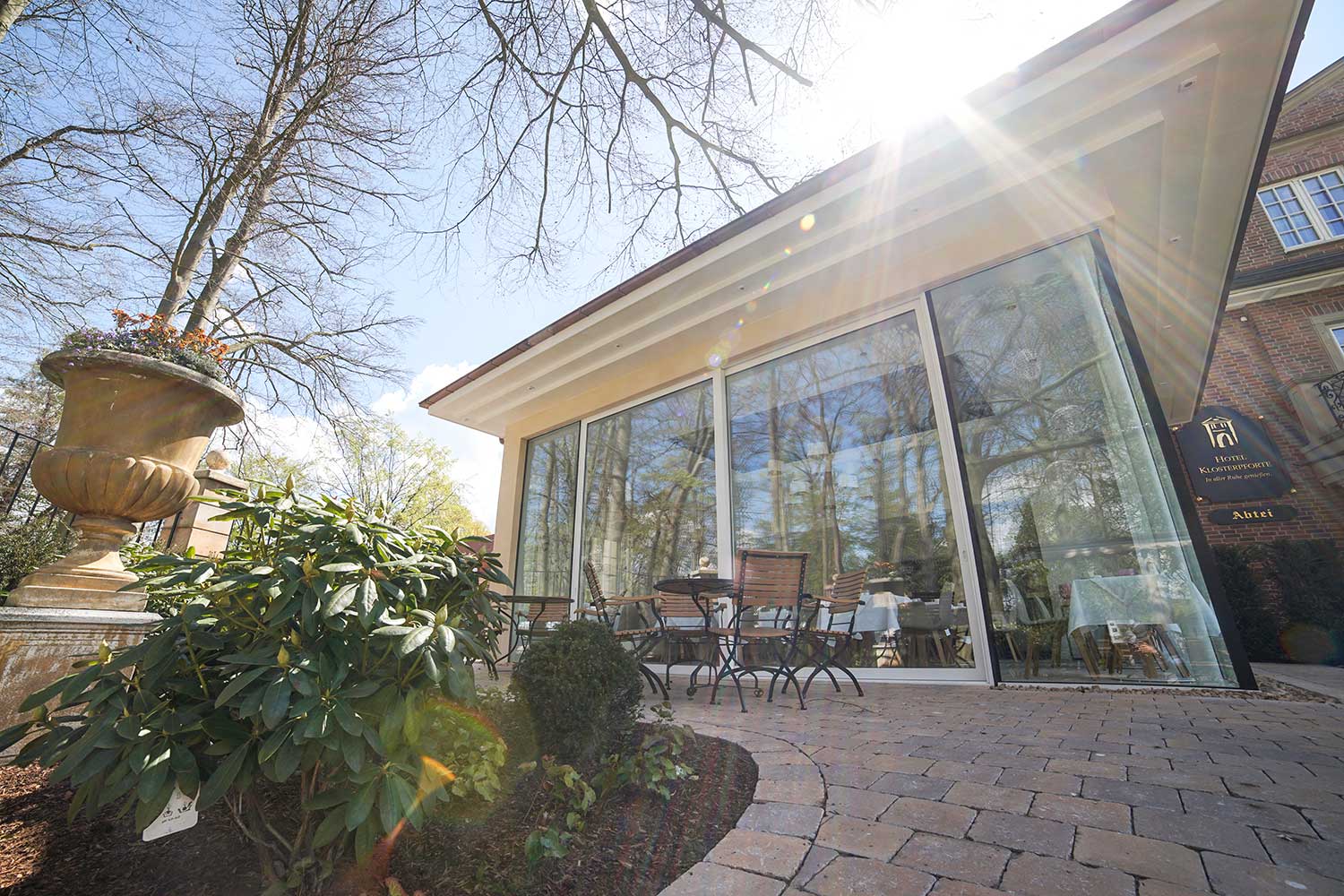 Hotel Klosterpforte Terrasse CarlMakesMedia Hotel Klosterpforte Terrasse