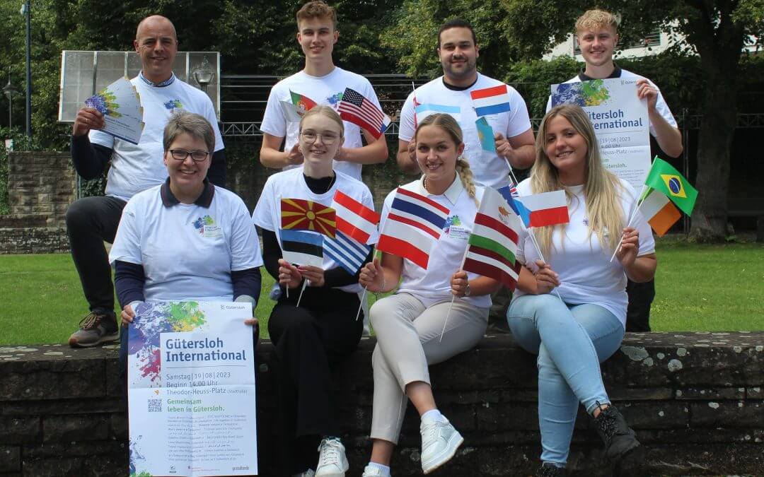 Engagiertes Helferteam für „Gütersloh International“