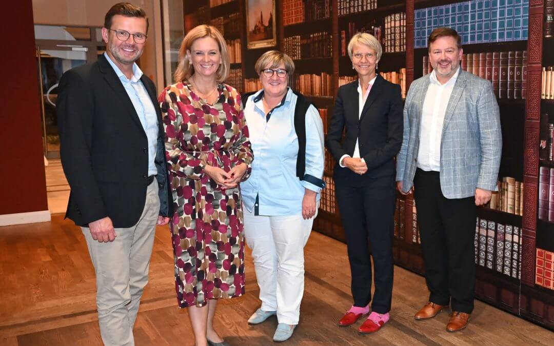 Bildungsministerin Feller zu Gast bei der CDU