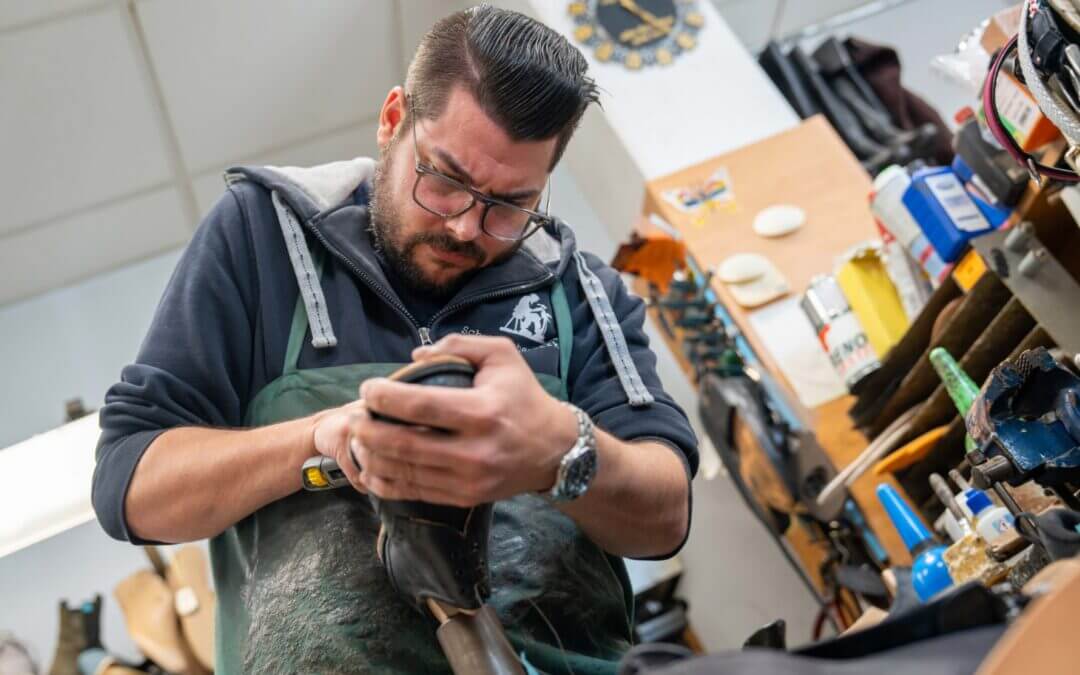 Der Lieblingsschuh in guten Händen