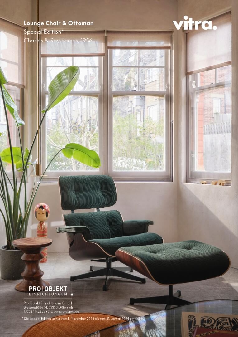 Lounge Chair & Ottoman Special Edition* - PRO OBJEKT Lounge Chair & Ottoman Special Edition* - PRO OBJEKT