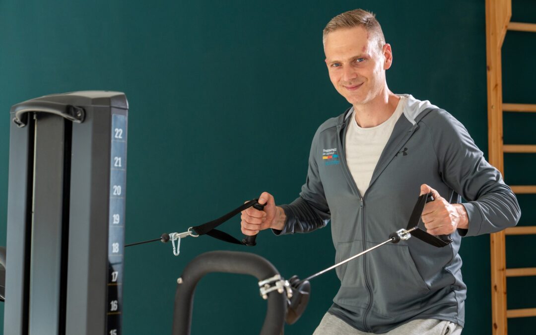 Moderne Physiotherapie und medizinische Trainings- therapie